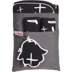 Minene Κάλυμμα Καροτσιού με Επωμίδες Jersey Black Cross