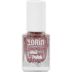 Lorin Fast Dry 60 204 Glitter Βερνίκι Νυχιών Quick Dry 13ml