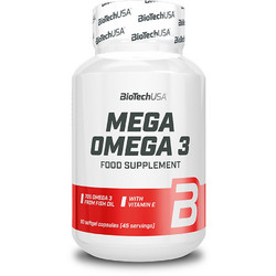 Biotech USA Mega Omega 3 Ιχθυέλαιο 90 Κάψουλες