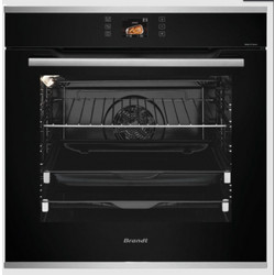 Brandt BOP7568LX Φούρνος Ηλεκτρικός Άνω Πάγκου 73lt με Πυρόλυση 56cm