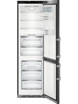 Liebherr CBNbs 4878 Ψυγειοκαταψύκτης 352lt No Frost Υ201xΠ60xΒ66.5cm Μαύρος