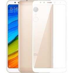 Tempered Glass Xiaomi Redmi 5 Full Cover Λευκό
