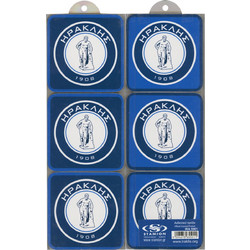 Σουβέρ σετ 6τμχ φελλός ΗΡΑΚΛΗΣ FC