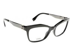 Fendi FF0050 Γυναικείος Σκελετός Γυαλιών Οράσεως Κοκάλινος Μαύρος