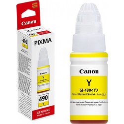 Canon GI-490Y Yellow Μελάνι Εκτυπωτή Inkjet 0666C001