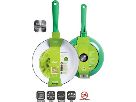Fylliana Green Ceramic Κρεπιέρα Αλουμινίου Αντικολλητική Κεραμική Επίστρωση 25cm