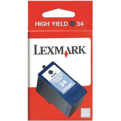 Lexmark 34 XL Black Μελάνι Εκτυπωτή Inkjet 18C0034E