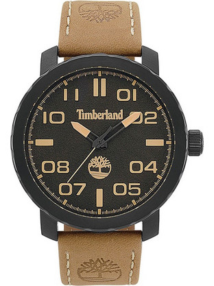 Timberland Wellesley Ανδρικό Ρολόι με Μαύρο Δερμάτινο Λουράκι TBL15377JSB02