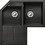 Blanco Metra 9 E Ένθετος Νεροχύτης Γωνιακός Γρανίτη Anthracite 83x83cm