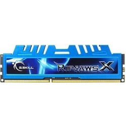 G.Skill RipjawsX 32GB (4X8GB) DDR3 RAM 1600MHz C9 Blue