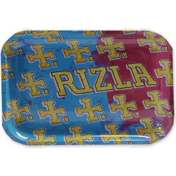 Rizla Rolling Tray Δίσκος Medium Metal Multicolor (22.5x30.5cm)