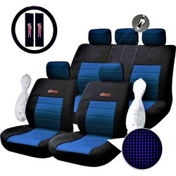 Autoline Wrc Set Black / Blue 9τμχ