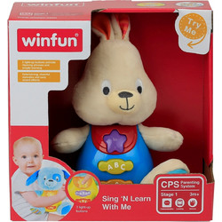 Winfun Κουνελάκι Bouncy Bunny Sing And Learn With Me 3+ Μηνών