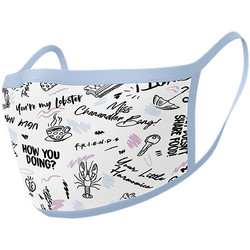 Pyramid Friends Phrases Mask GP85574 2τμχ
