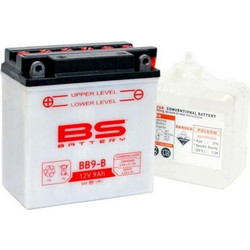 BS Μπαταρία Μοτοσυκλέτας BB9-B 9.5Ah