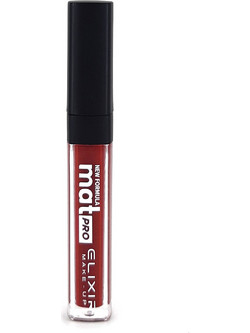 Elixir Lip Mat Pro 458 Liquid Κραγιόν 7ml