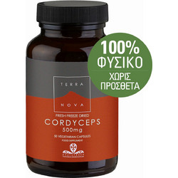 TerraNova Cordyceps 500mg 50 Κάψουλες