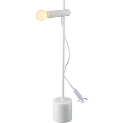 Aca OD581T58W Πορτατίφ E14 Λευκό Φ9xΥ58cm