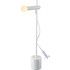 Aca OD581T58W Πορτατίφ E14 Λευκό Φ9xΥ58cm
