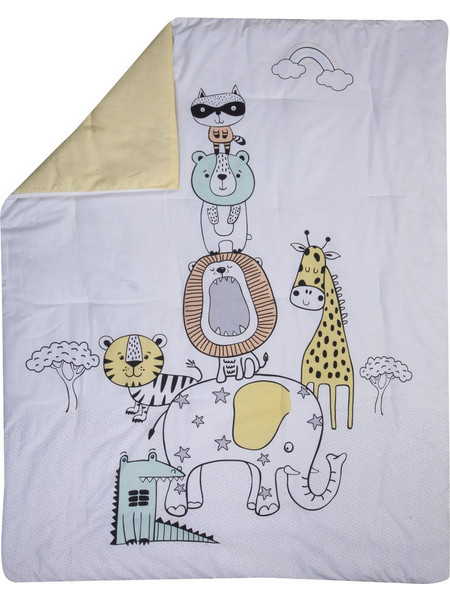 Βρεφικό κουβερλί Wild Thing white Nef Nef