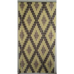 Κουρτίνα Πόρτας Πλαστική Decor Ρόμβος 100x220υψ Chios Hellas KO107