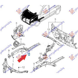 Αριστερα Σασι Εμπρος (Γ) Kia Picanto 04-08