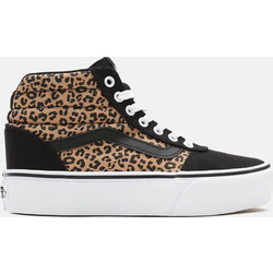 Vans Ward Platform Hi Γυναικεία Sneakers Flatforms Μποτάκια Καφέ VN0A4BUC36I