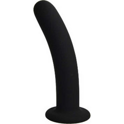 Loving Joy Slimline Ρεαλιστικό Dildo με Βεντούζα 12.5cm Μαύρο