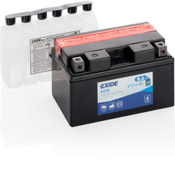 Exide Μπαταρία Μοτοσυκλέτας ETZ10S-BS 145A 8.6Ah