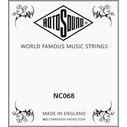 Rotosound NC068 Χορδή Ηλεκτρικής Κιθάρας Nickel Plated Steel 68"
