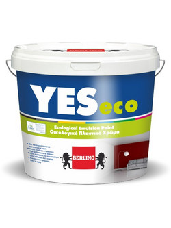 Berling Eco Yes Οικολογικό Πλαστικό Χρώμα Εσωτερικού Χώρου Λευκό 0.75lt