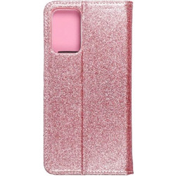 ΘΗΚΗ ΒΙΒΛΙΟ FORCELL SHINING ΓΙΑ SAMSUNG GALAXY A72 4G - ΡΟΖ ΧΡΥΣΗ