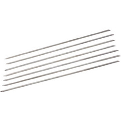 Σούβλα τετράγωνη Inox μερίδας 0 5x0 5x50cm c374373