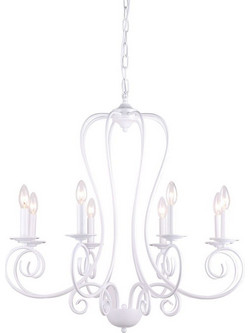 Φωτιστικό Οροφής 77-3659 C114-8 Laro White Mat Homelighting Μέταλλο