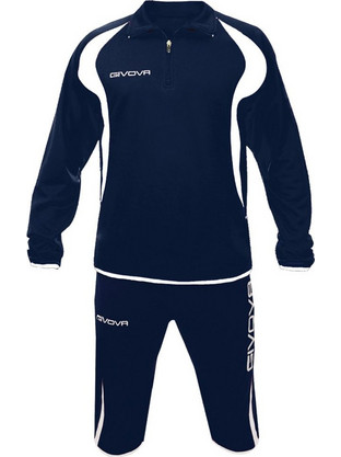 Givova Capri Giove Ανδρικό Σετ Φόρμας Navy Μπλε TT004-0403