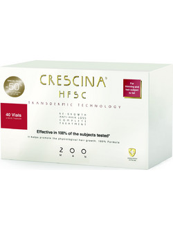 Labo Crescina HFSC 100% 200 Man Αμπούλες Ανάπτυξης κατά της Τριχόπτωσης 20+20τμχ