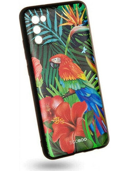 EGOBOO Back Cover Θήκη για Samsung A02s Jungle Parrot
