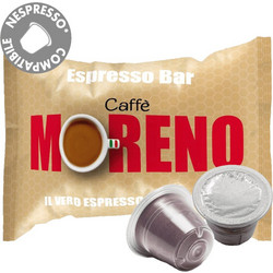 Moreno Κάψουλες Espresso Bar Συμβατές με Μηχανή Nespresso 100τμχ