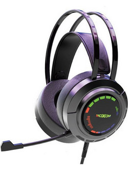 Moxom MX-EP32 Gaming Headset Over Ear Black