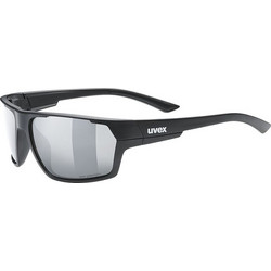 Uvex Sportstyle 233 S53.2.097.2250 Αθλητικά Γυαλιά Ηλίου Μάσκα Κοκάλινα Μαύρα με Μαύρο Polarized Φακό