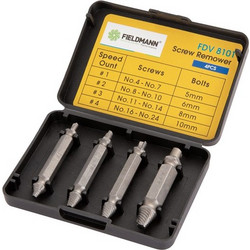 FIELDMANN Screw and Bolt Remover 4pcs (FDV 8101)