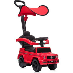 Lorelli Mercedes-Benz G350D Περπατούρα Ride On Αυτοκινητάκι με Χειρολαβή & Tέντα 12m+ Κόκκινη