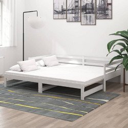 Καναπές Κρεβάτι Μονό Ξύλινο 90x200cm 3083655