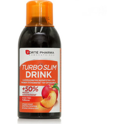 Forte Pharma Turboslim Drink Peach Συμπλήρωμα Διατροφής 500ml