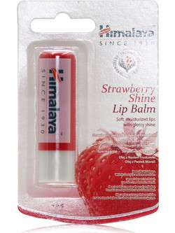 Himalaya Herbals Strawberry Lip Balm με Χρώμα 4.5gr