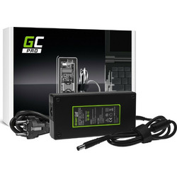 Green Cell Φορτιστής Laptop 240W 19.5V 12.3A για Dell με Ενσωματωμένο Καλώδιο Τροφοδοσίας AD106P