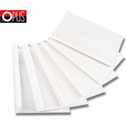 Θερμοεξώφυλλα βιβλιοδεσίας Opus (455.10.006.01-25) A4 - 6mm - 2 φύλλα - Λευκό - 25τμχ 455.10.006.01-25