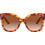 Vogue VO5338S 2792/13 Γυναικεία Γυαλιά Ηλίου Πεταλούδα Κοκάλινα Καφέ με Καφέ Degradee Φακό
