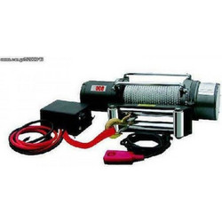Εργάτης DW 2000 0,95Hp 700W 12V DC με συρματόσχοινο 7,6m & ηλεκτρική και μηχανική έλξη - απώθηση - PLUS