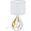 Eglo Carlton 5 Πορτατίφ Ε27 Λευκό Φ25xΥ51cm